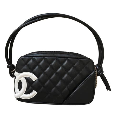 borse chanel cambon|Chanel cambon leather bag.